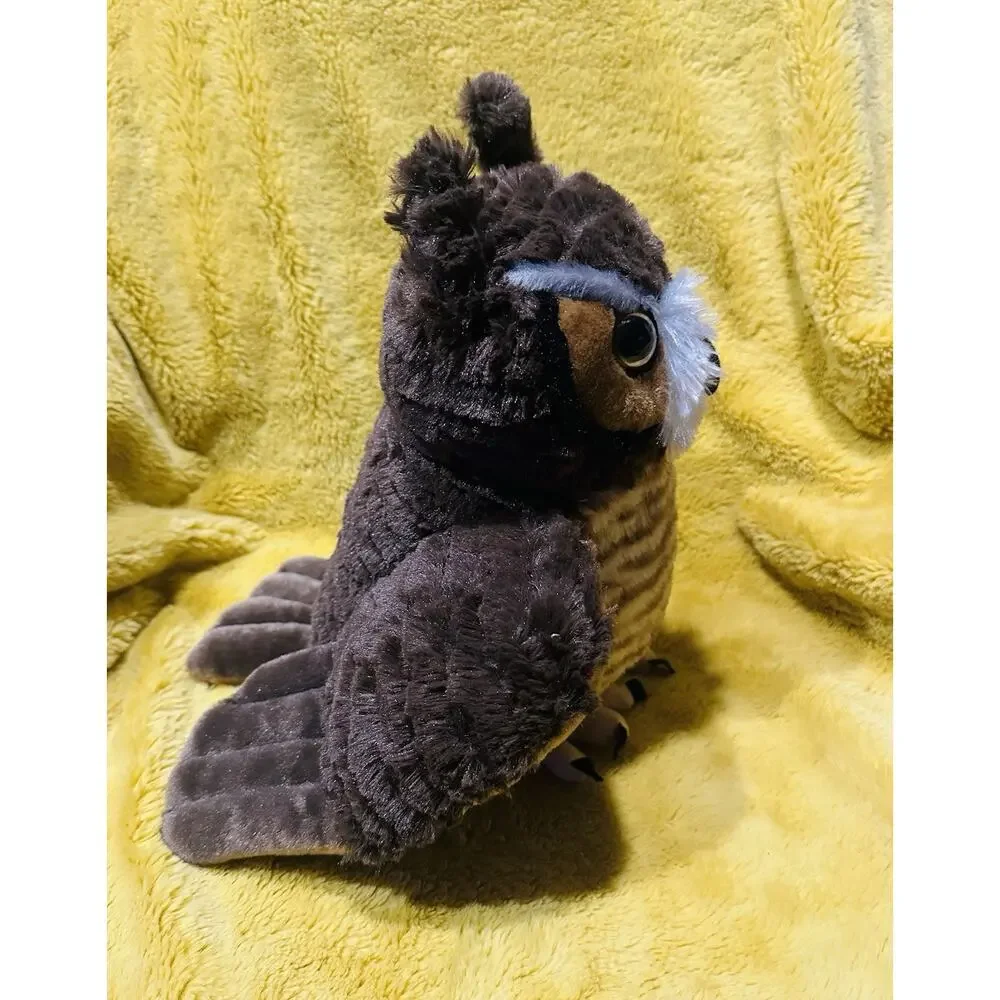 Wild Republic Cuddlekins Great Horned Owl Plush 12